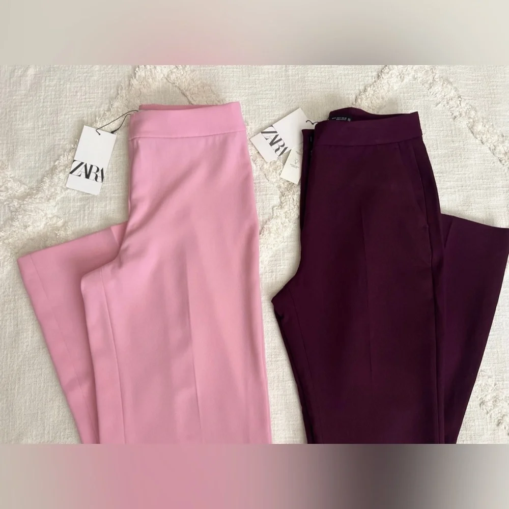 Zara Pink and Purple Pants Set - Picture 5 of 12